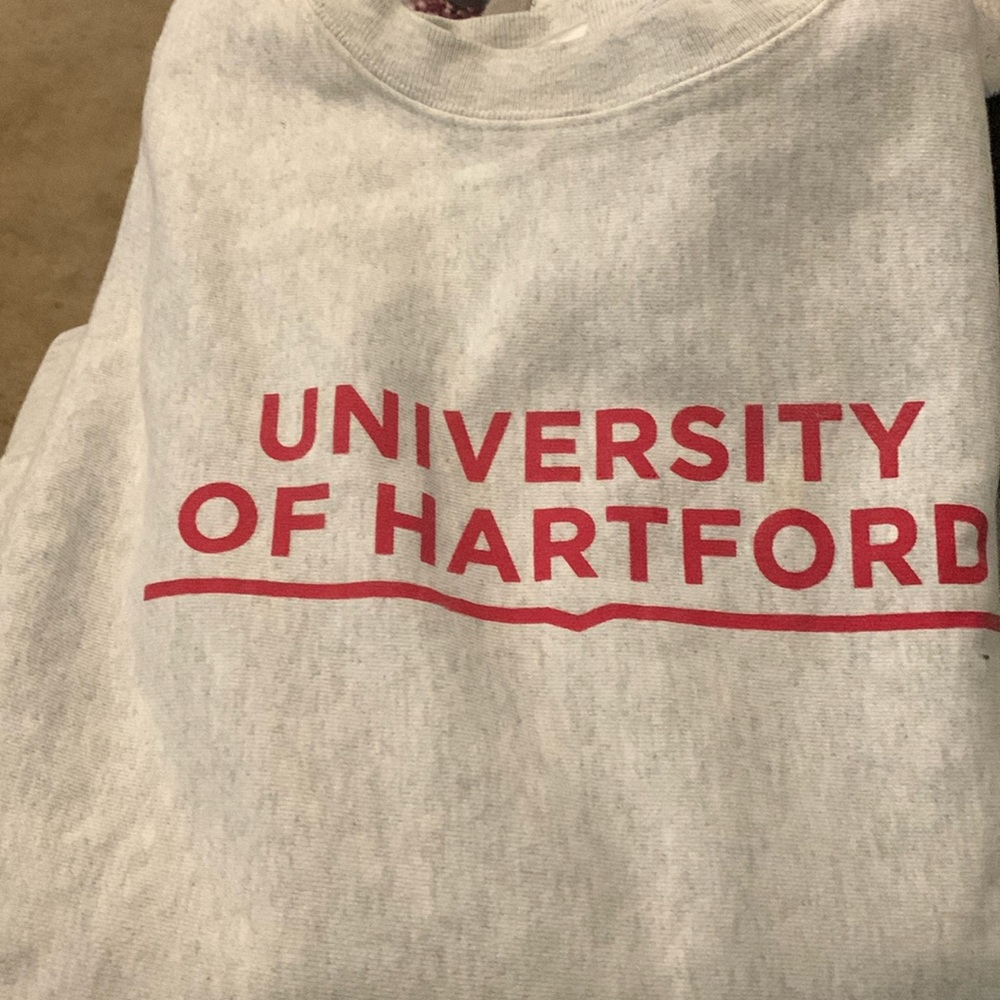 Sweatshirt by champion university of Hartford 2x